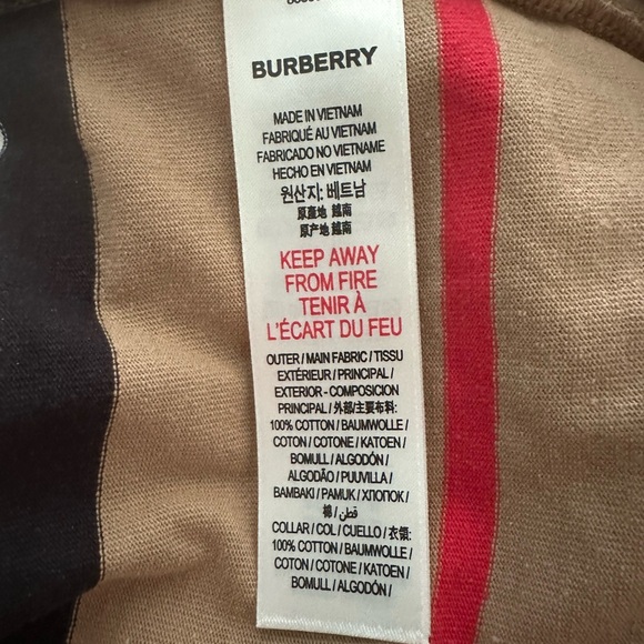 Burberry Girls Long Sleeve Dress - Picture 4 of 4